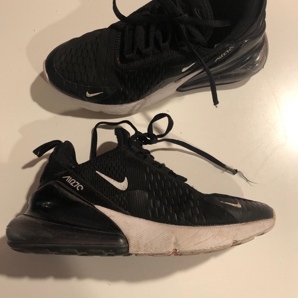 nike air 27c black and white